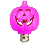 Right Up Pumpkin - Lanterne di per l'esterno | Bulb 3W Lampada a Fiamma a LED realistica, PP Vintage Design per Camera da Letto, Interno, Portico, Esterno, Percorso, 12,2 cm