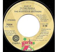 RIGHTEOUS BROTHERS - love is not a dirty word / give it to the people