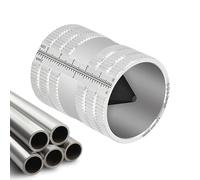 Rigid Pipe Reamer - Stainless Steel Tubing Chamfer Tool for Deburring, Professional Chamfering with Heavy-Duty Design for Home Plumbing, Repair, Manutenzione, Fabbricazione, Workshop, Metalworking