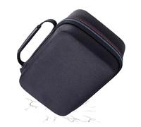 rigida, cassetta degli attrezzi portatile, 22 x 13 cm, organizer con manico, autentico design antiurto, interno multi scomparto per cavi, strumenti, affari, casa,