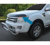 Rigido Cofano Orlo Protezione Bug Vento Deflettore Per Ford ranger (2011-15)