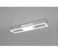 RIGIDO PLAFONIERA LED 22W 2800lm, 2700 - 6000K RETTANGOLARE BIANCA CON TELECOMANDO MULTIFUNZIONE L. 60CM DIMMERABILE