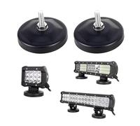 RIGIDON 2x 75mm base magnetica a led staffa di montaggio bull bar paraurti
