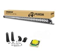 RIGIDON Barra Led Fuoristrada, 12V 24V 44 Pollici 112cm 210W Barra Luce Led, Singola Fila Barra Led Per Auto Trattore Camion SUV UTE ATV Barca 4x4 Veicoli Offroad, Spot Beam Spotlights 6000K Bianca