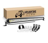 RIGIDON Barra LED Fuoristrada 29 pollici 73 cm 90W Singola Fila Sottile Barra Luce Led 12V 24V Impermeabile Fari per Offroad Auto Camion Trattore Veicoli 4x4 ATV UTV Barca, Faretti Fendinebbia