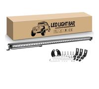 RIGIDON Barra LED Fuoristrada 44 pollici 111 cm 120W Singola Fila Sottile Barra Luce a Led 12V 24V Impermeabile Spot Faretti Fendinebbia per Offroad Auto Camion Trattore Veicoli 4x4 ATV UTV Barca