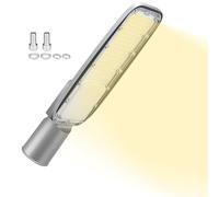 RIGIDON esterno proiettore lampione led, 100W 7212lm luce stradale a led | 4000K bianco caldo, Impermeabile, fari di sicurezza, per giardino strada parcheggio campo da basket cortile piazza garage