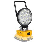 RIGIDON lampada da lavoro portatile per batteria dewalt 18V, 4 pollici 42W