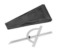 Rigno ad angolo di acciaio carbone ad alta precisione regolabile per il ghigno in legno per macchinisti di carpentiere Hobbys per la lavorazione del legno 200 x 400 mm