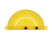 Rigno universale leggero durevole righello in legno in legno multifunzionale sovrano giallo ingegneria metrica ingegneria costruzione