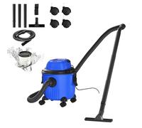 Rigogo 1800W Aspirapolvere Aspiratore Industriale Secco/Umido, 3-IN-1 aspirapolvere, funzione del ventilatore, contenitore di plastica 15L, tubo flessibile 1.5M