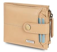 RIGOHILL Doger - Portafoglio da uomo in pelle | Portafoglio in pelle da uomo | Portafoglio da uomo RFID, Dune, Casual