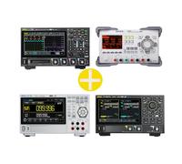 RIGOL Set Professionale di Test e Misurazione - DHO924 Oscilloscopio + DG922 Pro Generatore di Funzioni + DM858 Multimetro Digitale + DP832 Alimentatore Programmabile