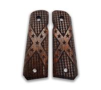 Rigor Universe Guancette per Colt® 1911 zigrinato a X stelle faggio vari colori