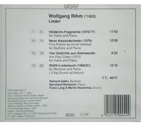 Rihm, W. - Lieder
