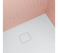 RIHO Basel Slate piatto doccia rettangolare, superpiatto, D005020105, 414 Basel Slate bianco opaco [Piatti Doccia > Piatti Doccia Rettangolari]