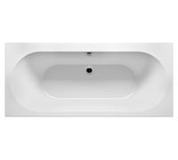 RIHO Carolina Baignoires rectangulaires, à encastrer, 1 place, blanc, B056001005, B056001005, Versione: 180x80x53cm, capacità utile: 210 litri