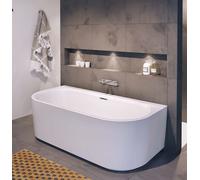Riho Desire vasca da bagno a parete 184x84 cm rettangolare bianco B089011005