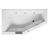 RIHO Geta Baignoires, asymétriques, version droite, avec système Joy, 1 place, blanc, B031005005, B031005005, Versione: 170x90x52cm, capacità utile: 230 litri