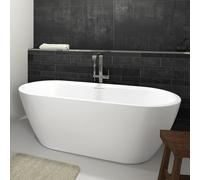 RIHO Inspire vasca da bagno freestanding, ovale, B085001105, Inspire bianco opaco [Vasche da Bagno > Vasche da Bagno Freestanding]