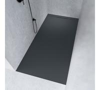 RIHO Isola piatto doccia rettangolare, D007019080, Isola antracite opaco [Piatti Doccia > Piatti Doccia Rettangolari]
