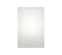 RIHO Isola receveurs de douche rectangulaires, écoulement 90mm, sans pieds, blanc mat, D007025105, D007025105, Versione: 1200x1000x30/15mm
