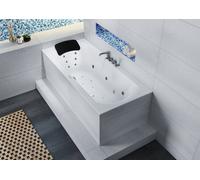 RIHO Linares Baignoires rectangulaires, version droite, avec système Joy, 2 places, blanc, B140006005, B140006005, Versione: 160x70x45cm, capacità utile: 95 litri