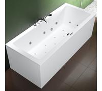 RIHO Lusso vasca da bagno rettangolare, B037004005, Lusso; Easypool bianco [Vasche Idromassaggio > Vasche Idromassaggio Rettangolari]