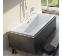 Riho Lusso vasca da bagno rettangolare, con troppopieno tutto intorno L: 200 La: 90 cm, B016001005, Lusso bianco [Vasche da Bagno > Vasche da Bagno Rettangolari]