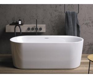 RIHO Modesty Baignoire à poser, 170x76x59cm, 187 Betteres, B090001005, B090001005, Colorazione: bianco