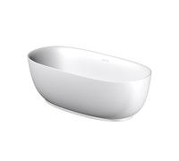 RIHO Phatos vasca da bagno freestanding, ovale, B162001105, Phatos bianco opaco [Vasche da Bagno > Vasche da Bagno Freestanding]