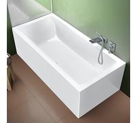 RIHO Rethink vasca da bagno ad angolo, con pannello laterale, B108011005, Rethink bianco [Vasche da Bagno > Vasche da Bagno ad Angolo]