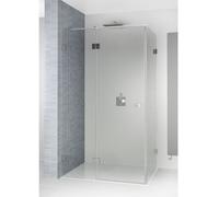 Riho Scandic box doccia 100x100 cm quadrato nero opaca/vetro trasparente G001061121
