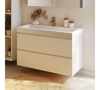RIHO Spring-Up Vow mobile con lavabo, 2 scomparti estraibili, F001522Z01, Spring-Up Vow [Mobili da Bagno > Mobili con Lavabo Integrato]