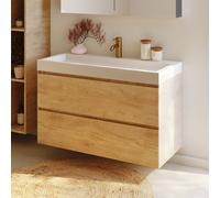 RIHO Spring-Up Vow mobile con lavabo, 2 scomparti estraibili, F001531D05, Spring-Up Vow [Mobili da Bagno > Mobili con Lavabo Integrato]
