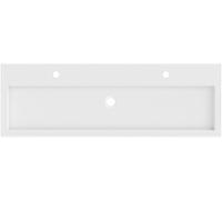 Riho Spring Vow lavabo 120.3x40.2 cm rettangolare a parete-da mobile bianco W004010105