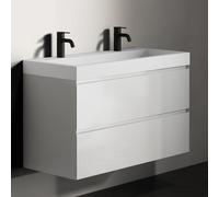 RIHO Spring Vow mobile con doppio lavabo, 2 scomparti estraibili, F001469R01+W004004105, Spring Vow [Mobili da Bagno > Mobili con Doppio Lavabo]