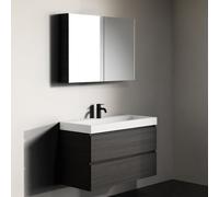 RIHO Spring Vow mobile con lavabo, con armadietto a specchio, F001459D04+W004003105+F001482D04, Spring Vow [Mobili da Bagno > Set Mobili da Bagno]