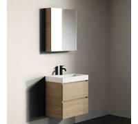 RIHO Spring Vow mobile con lavabo, con armadietto a specchio, F001462D01+W004006105+F001480D01, Spring Vow [Mobili da Bagno > Set Mobili da Bagno]
