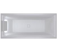 Riho Still Square LED vasca da bagno rettangolare 170x75 cm bianco B100004005
