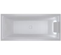 Riho Still Square LED vasca da bagno rettangolare 180x80 cm bianco B099003005