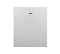 RIHO Velvet Sole receveurs de douche rectangulaires, écoulements 90mm, ultra-plat, montage sur et dans le sol, blanc mat, D006012105, D006012105, Versione: 1000x1000x30/15mm