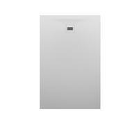 RIHO Velvet Sole receveurs de douche rectangulaires, écoulements 90mm, ultra-plat, montage sur et dans le sol, blanc mat, D006009105, D006009105, Versione: 1400x900x30/15mm