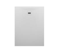 RIHO Velvet Sole receveurs de douche rectangulaires, écoulements 90mm, ultra-plat, montage sur et dans le sol, blanc mat, D006008105, D006008105, Versione: 1200x900x30/15mm