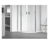 Riho Piatto doccia Zurich D001021005 semicircolare 80x80 cm bianco