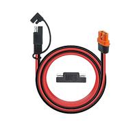RIIEYOCA Adattatore connettore SAE a XT60I-F, 1 m, 12 AWG, compatibile con pannelli solari, batterie al litio, centrali elettriche portatili e generatori