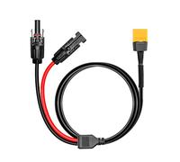 RIIEYOCA Connettore solare a XT60 cavo adattatore maschio, 1,8 m/5,9 piedi XT60 connettore maschio collegare pannello solare per generatore solare, stazione di alimentazione portatile