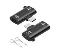 RIIEYOCA Lettore di schede micro SD, lettore di schede SD a USB C, tipo C maschio a lettore di schede TF e porta di ricarica femmina da 100 W di tipo C, compatibile con micro SDXC, Micro SDHC, Micro