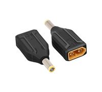 RIIEYOCA XT60 a DC5525 Connettore, XT60 Maschio a Maschio DC5525 Connettore Senza Adattatore Filo per Auto RC, FPV Drone, LiPo Batteria, Portatile Alimentatori, ecc (2pcs)