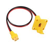 RIIEYOCA XT60 Adattatore con pannello cavo XT60 cavo di ricarica XT60 maschio a femmina cavo di alimentazione per pannello solare e-bike Fatshark Skyzone FPV Monitor (60 cm)